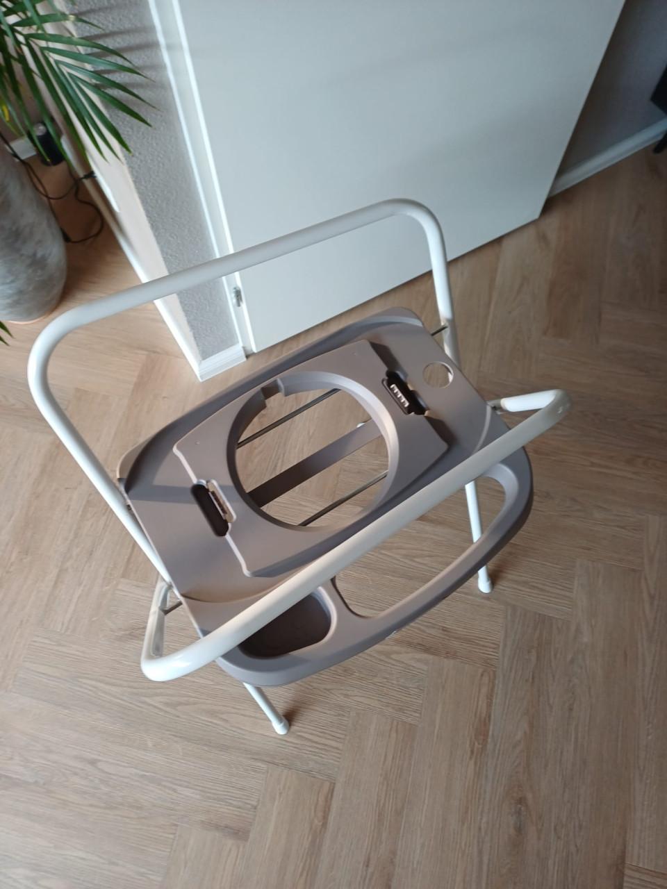 Bébé-Jou Click Thermobad Tiny Sheep + Badstandaard + Badzitje — €35