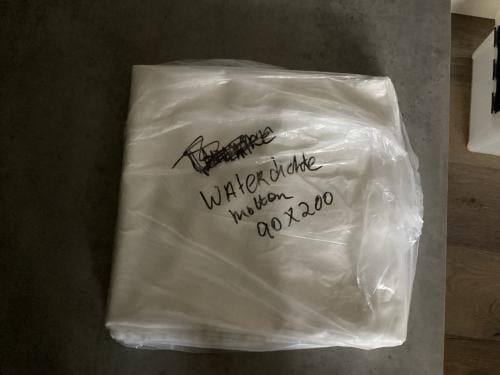 Waterdichte molton 1 persoons matras 90 x 200 gratis GOES