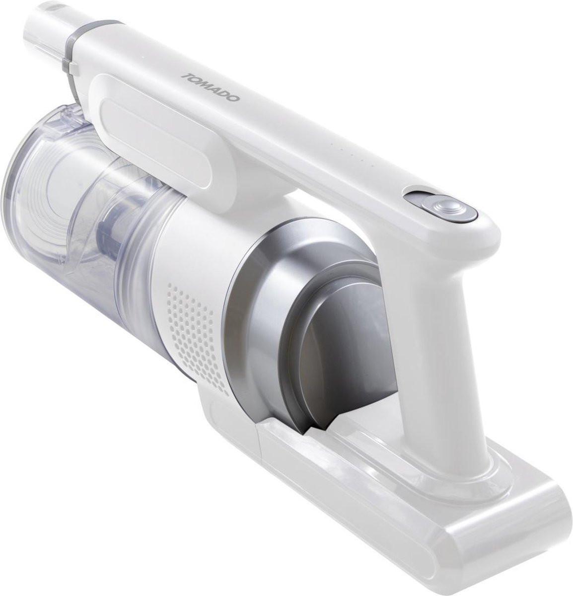 Tomado steelstofzuiger-snoerloos-inclusief kruimelzuiger