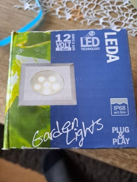 Tuinspots ledlamp vlier inbouw nieuw