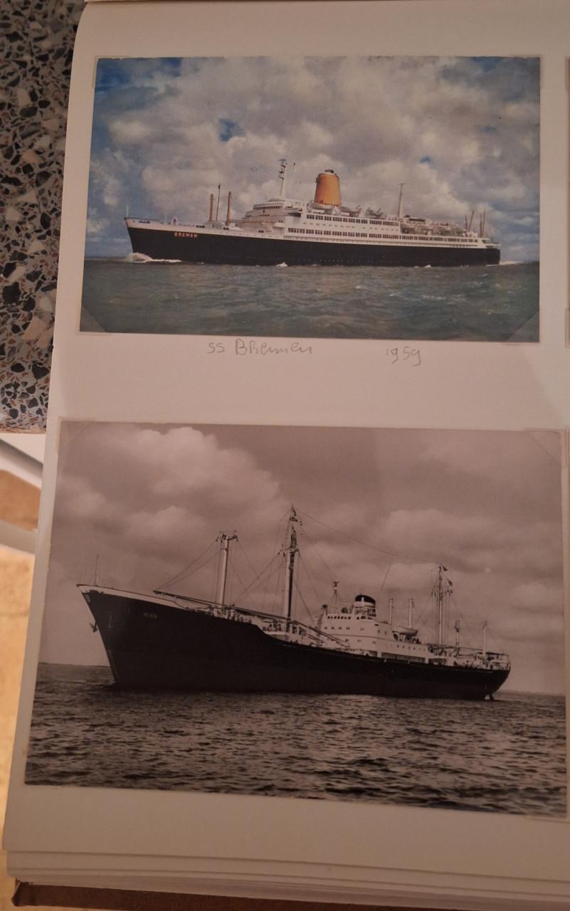 Postkaart / ansichtkaart oude schepen