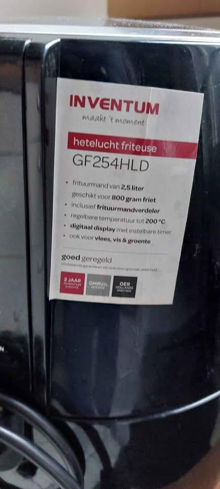 Hete luchtoven inventum