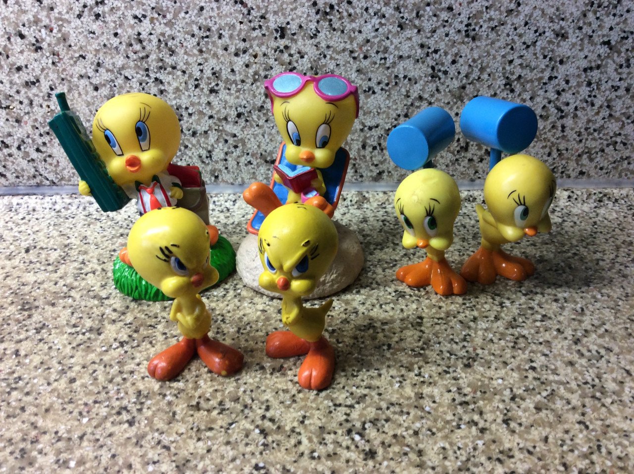 Verschillende rubberen Tweety’s .