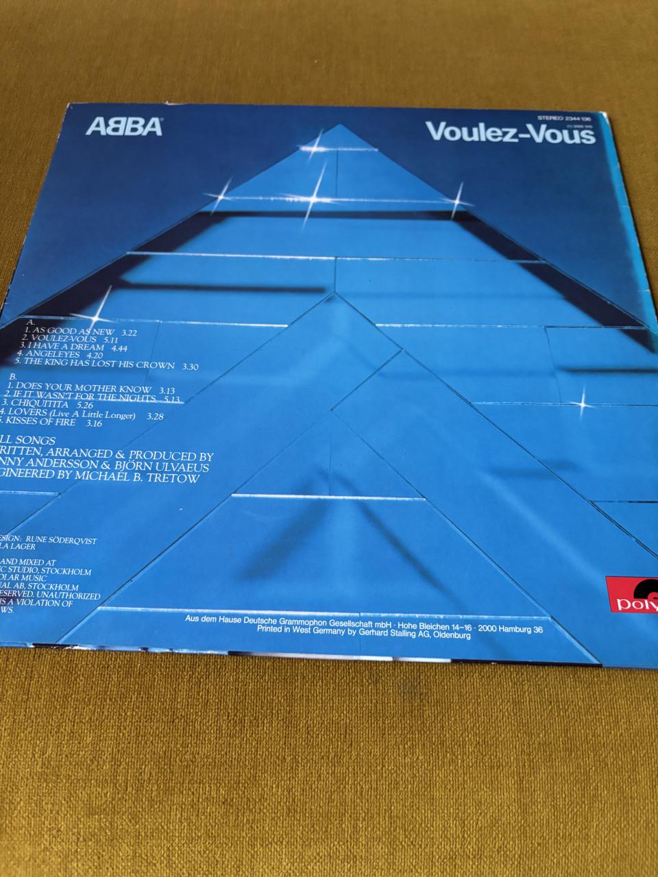 ABBA - Voulez-Vous LP Vinyl