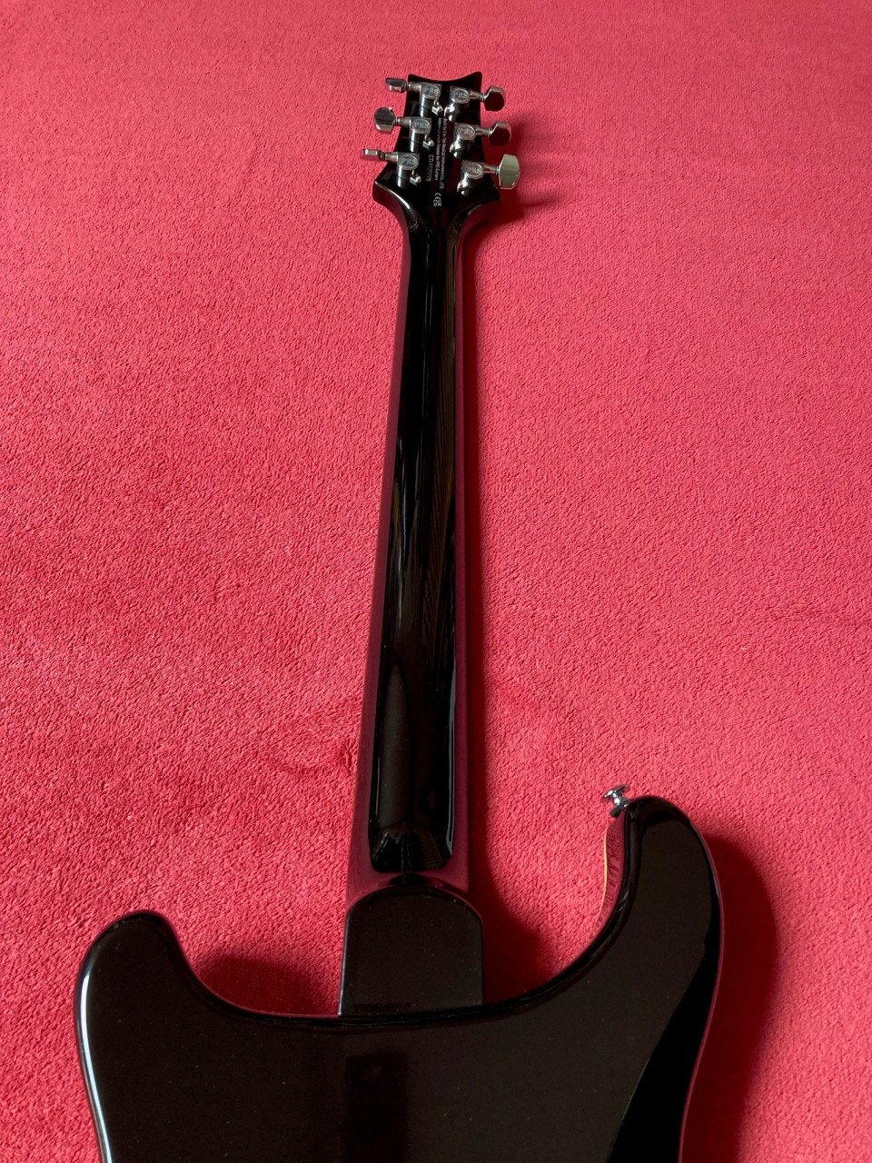 PRS SE 277 Baritone charcoal burst, werkelijk als nieuw!