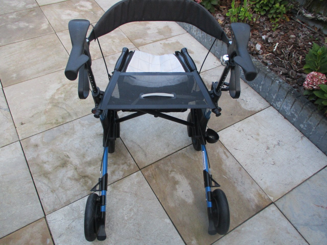 Zgan  Topro Troja 2G opvouwbare lichtgewicht rollator met zitje tas en ...