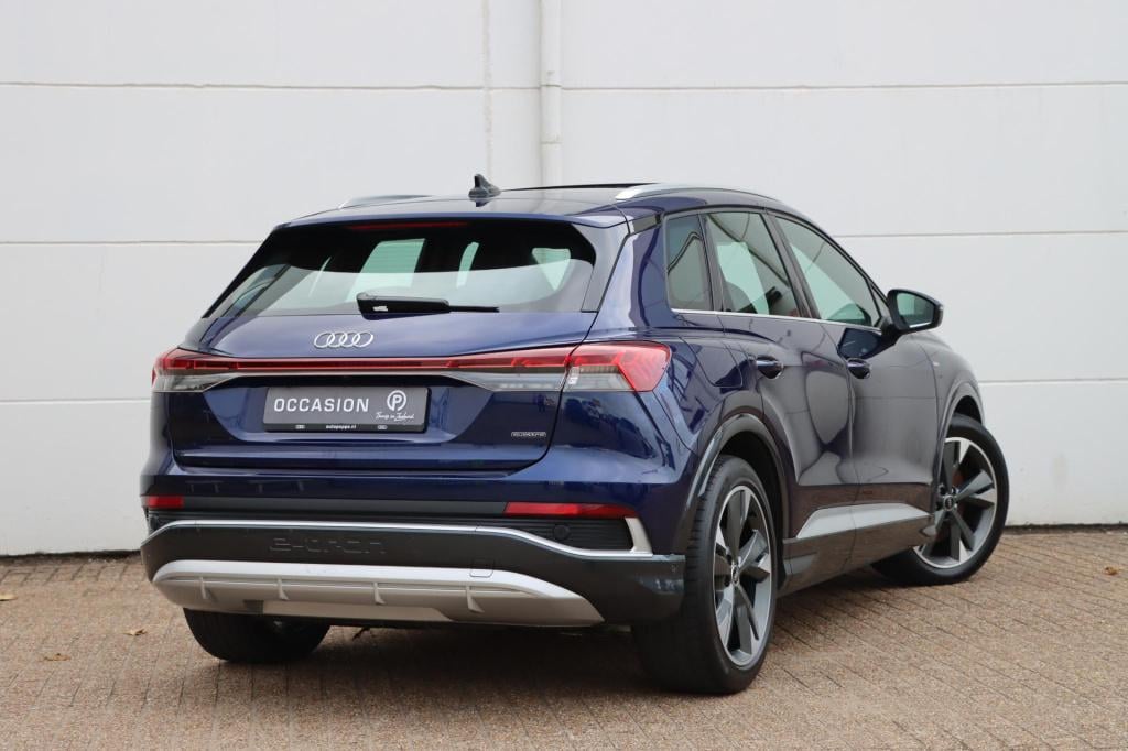 Audi Q4 E-tron 45 quattro s edition 77 kwh 266pk | soh 91,2% |