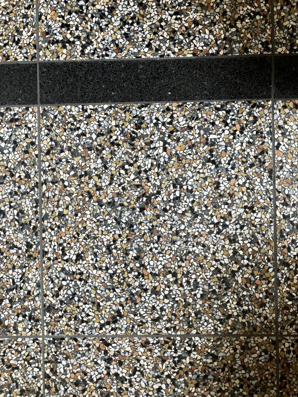 9x Terrazzo vloertegel 40x40 cm Granito Roma - 1,44 m2