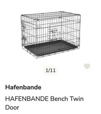 Nieuwe bench