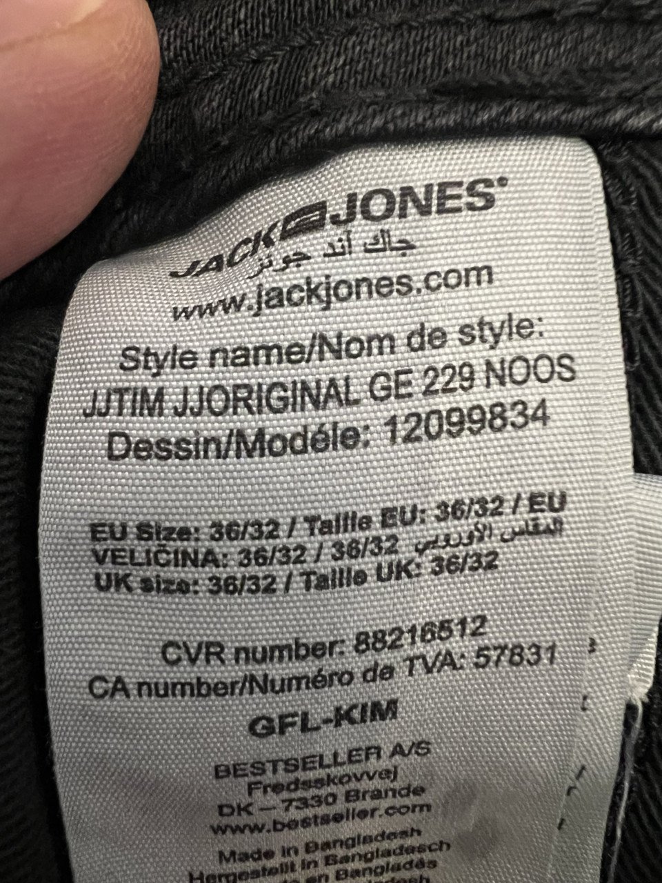 Jack & Jones spijkerbroek