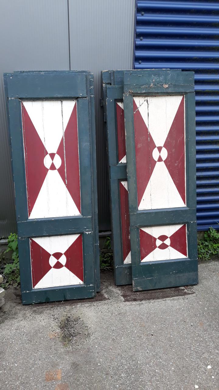 Antieke raamluiken.
