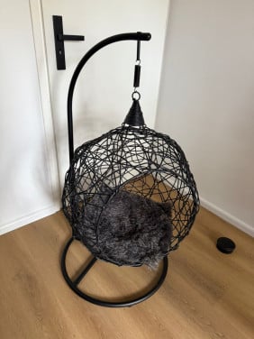 Hangstoel kat of hond "Geffery Wicker"