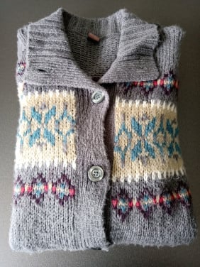 MOOI VEST (lekker zacht en warm voor de koude avonden)