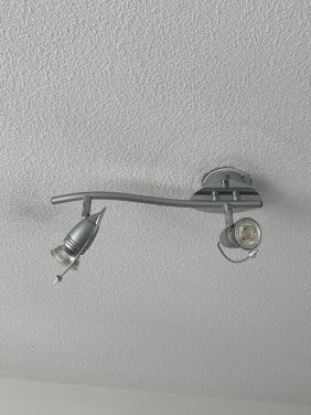 Lamp plafondspotjes chroom