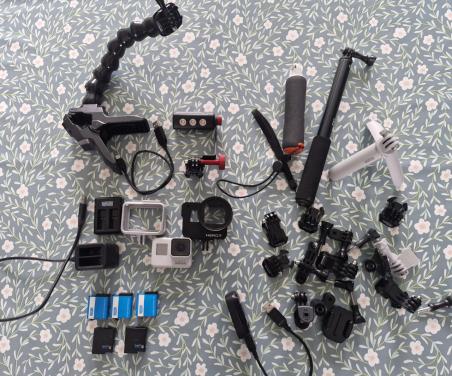 Gopro hero 7 + veel accessoires