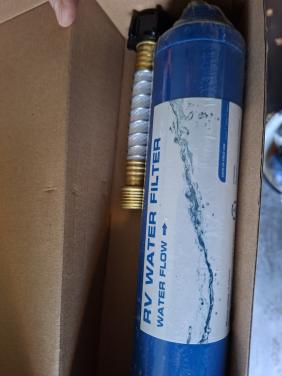 Rv water filter