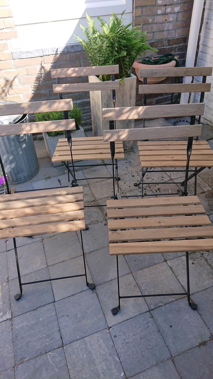 Bistro stoelen tuinstoelen klapstoelen
