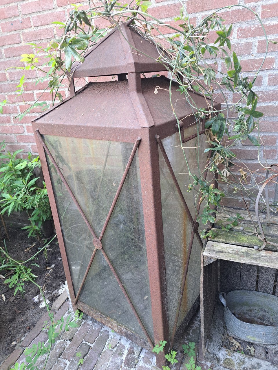 Hele grote oude lantaarn