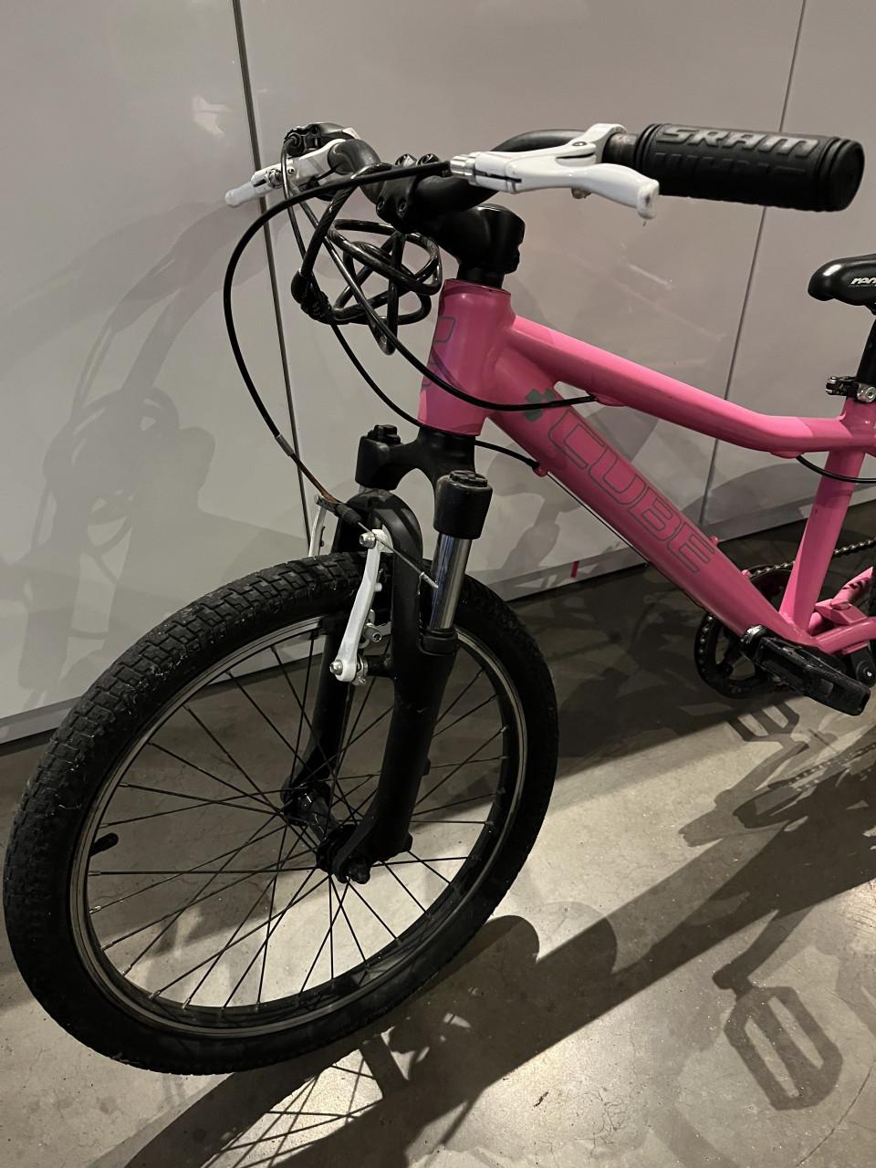 Fiets 20inch roze