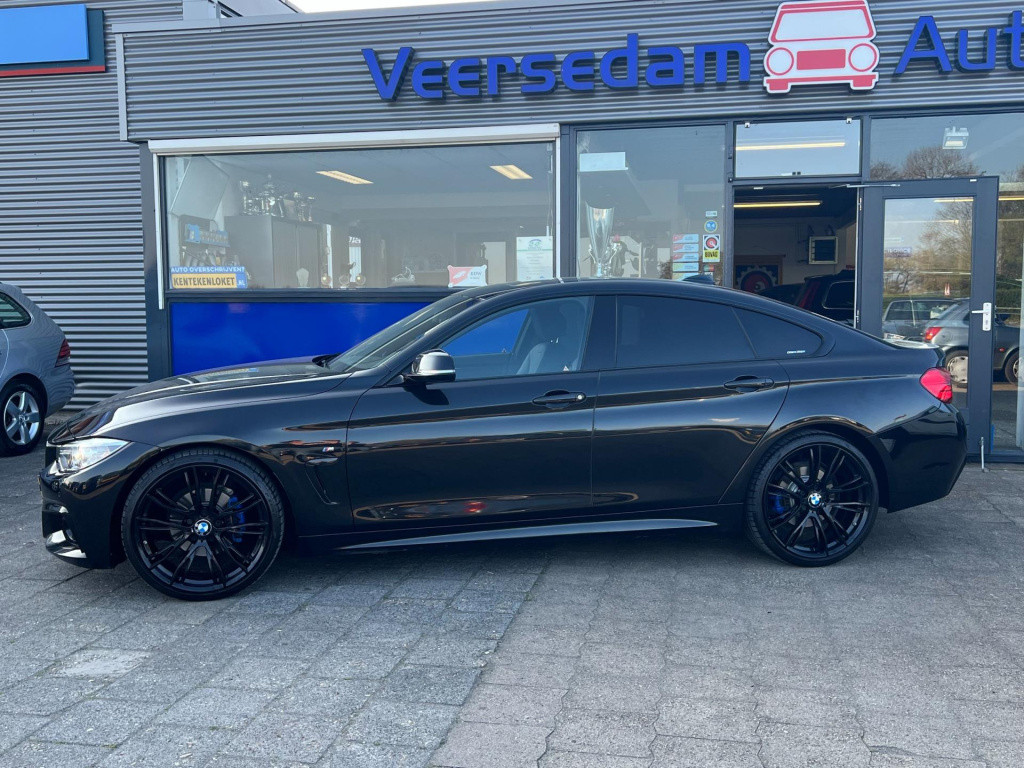 BMW 4 Serie gran coupé 420i m-sport centennial high executive, leer, elektr