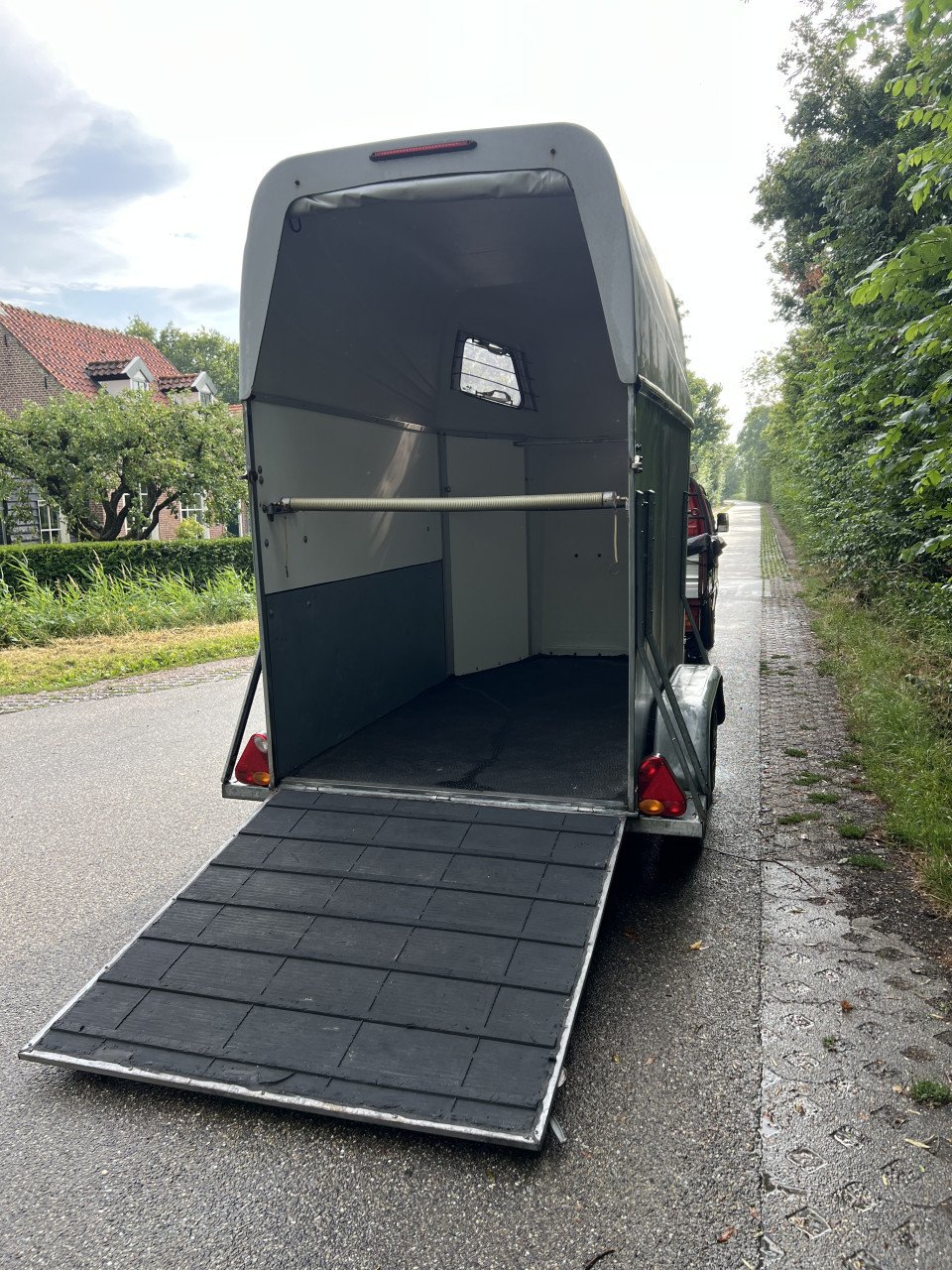 Paarden trailer