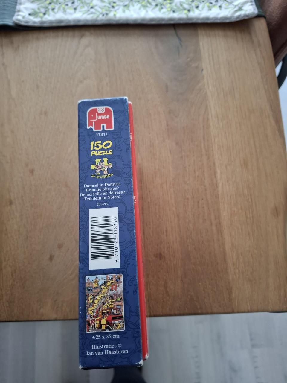 Puzzel Jan van Haasteren 150 stukjes Brandweer