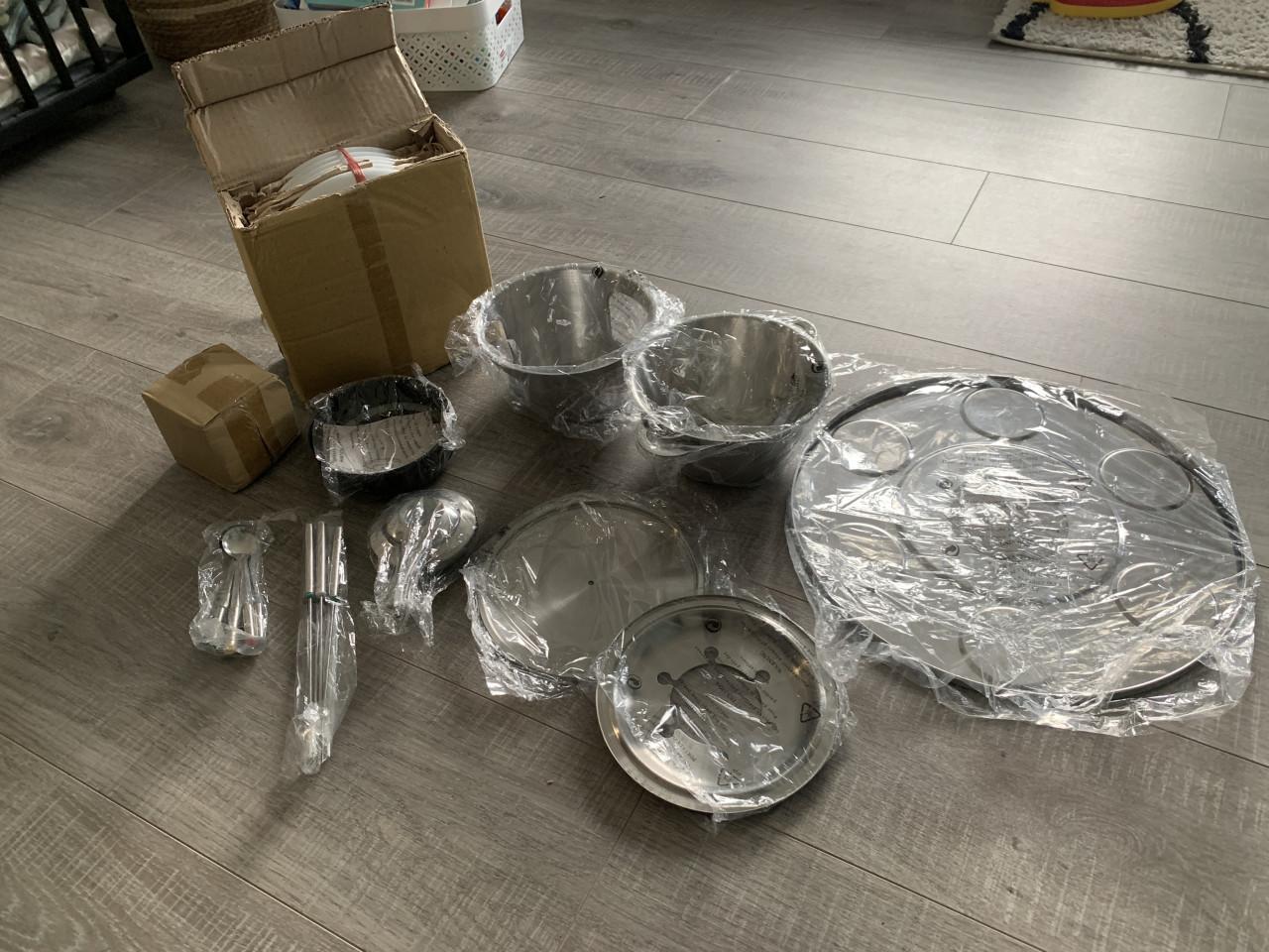 Fondue set (NIEUW)