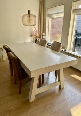 Tafel Goossens wonen eettafel 220x100