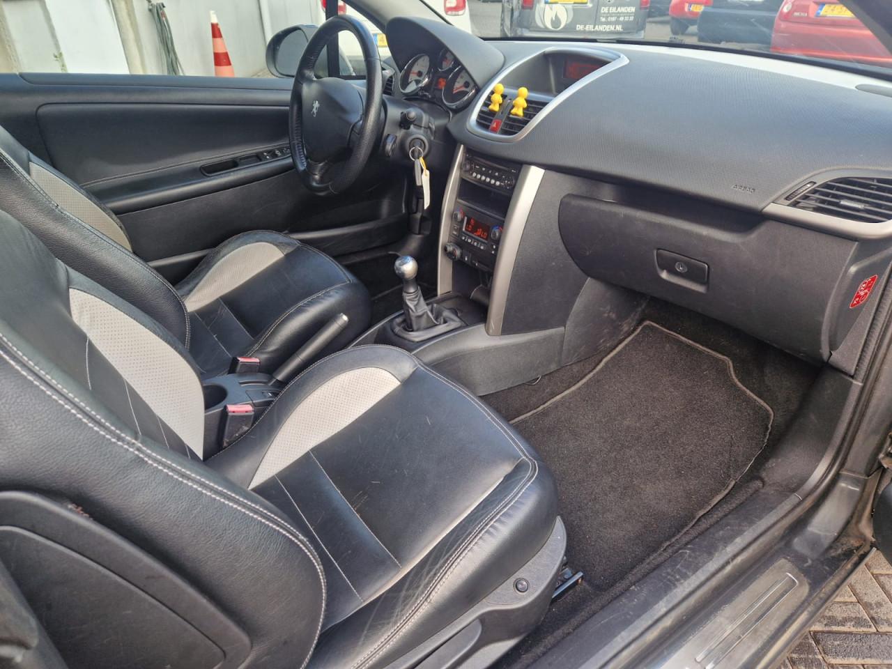 TE KOOP PEUGEOT 207CC CABRIOLET 1.6 VTI