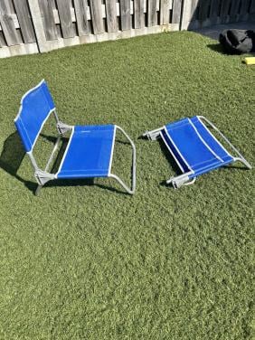 Strandstoeltjes (2 stuks)