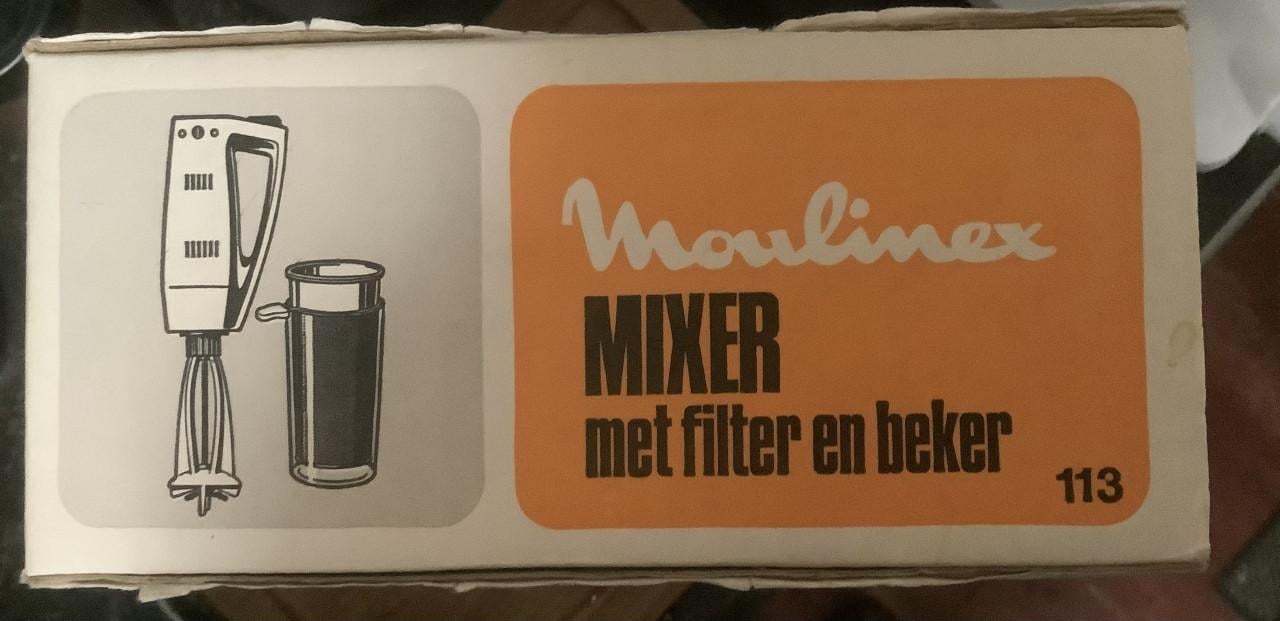 Vintage Moulinex Staafmixer