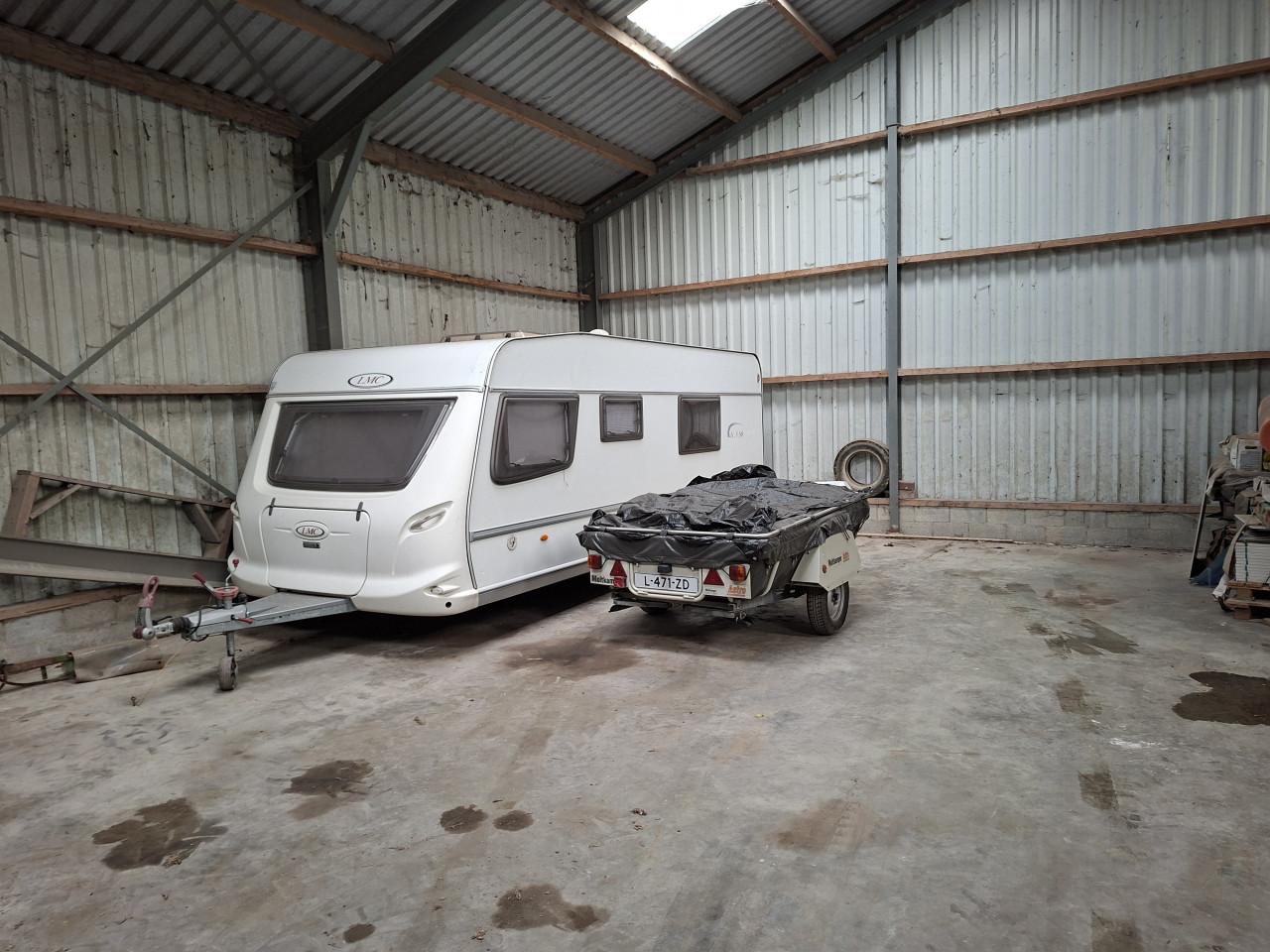Opslag caravans