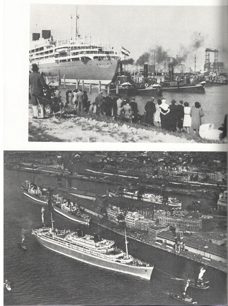 De grote drie. Nieuw Amsterdam; Oranje; Willem Ruys