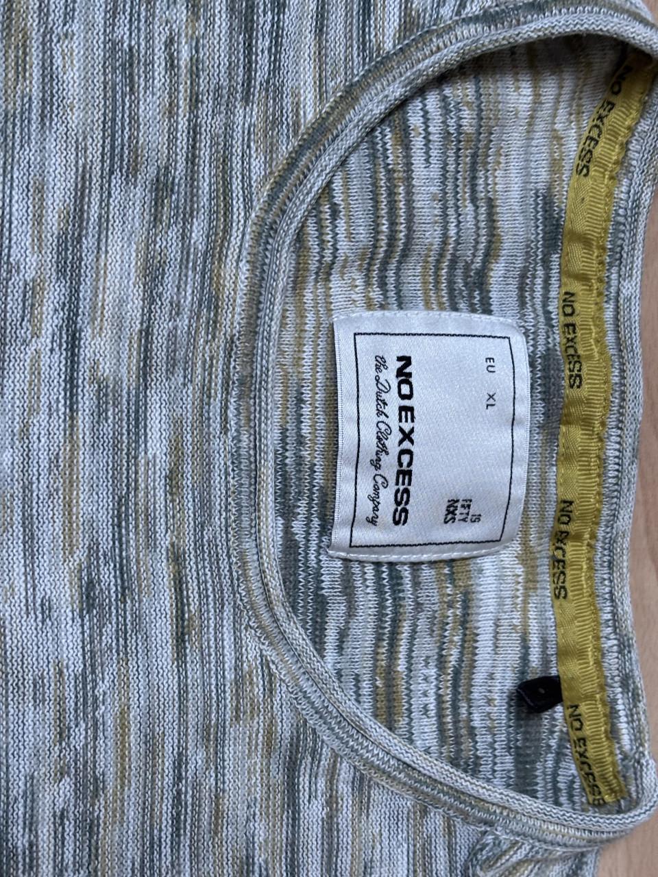 No Excess herentrui XXL groen gemêleerd