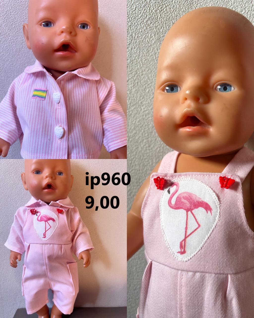 Poppenkleertjes baby born. Set. Opbrengst KiKa.