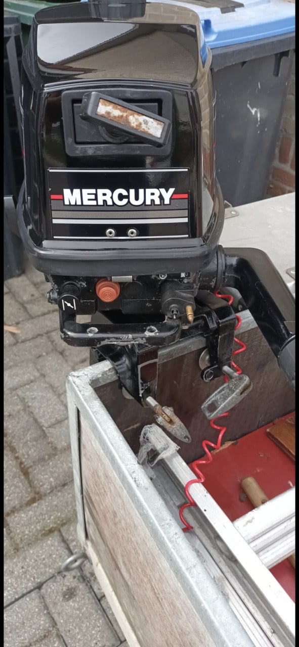Te koop,  Mercury 4PK 2Takt kortstaart buitenboordmotor