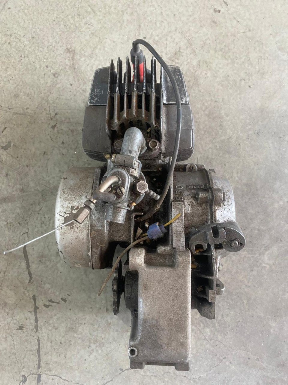 Puch blok compleet met carburateur