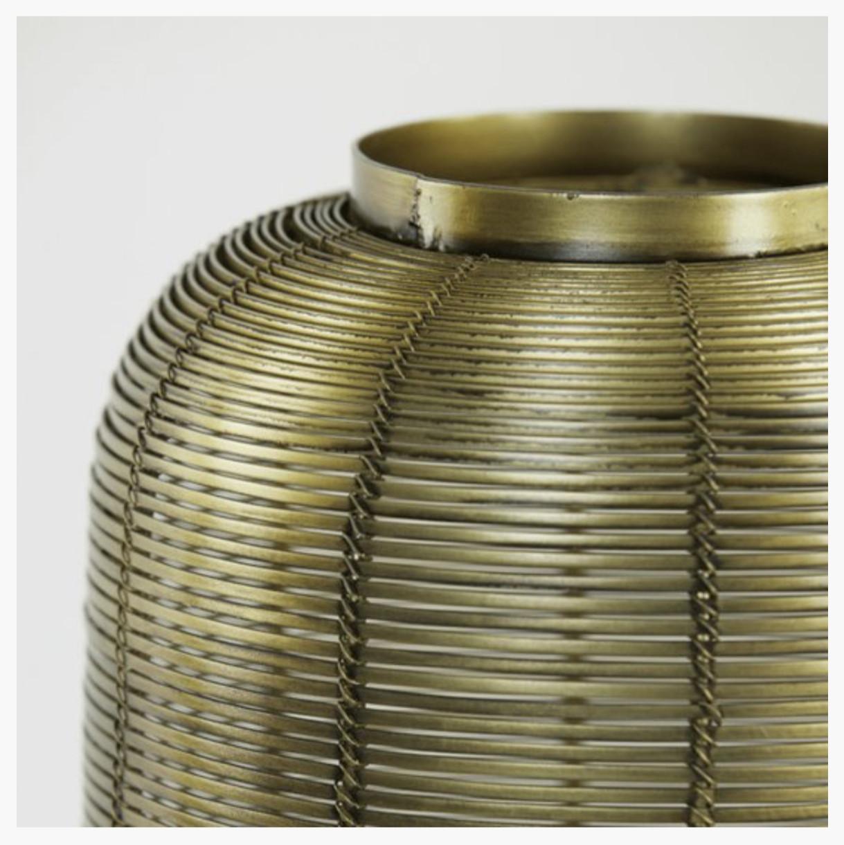 Tafellamp brons metaal van Light and Living