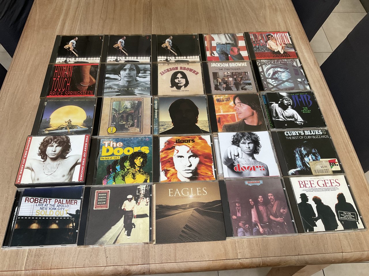 150 cd's te koop.