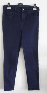 Donkerblauwe  broek-jegging maat 42