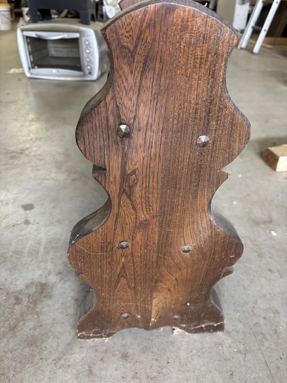 *gratis* wij flessenrek hout