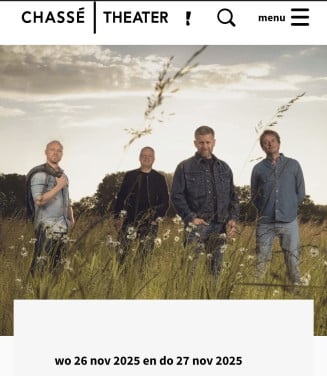 2 tickets Racoon 27 november chasse theater