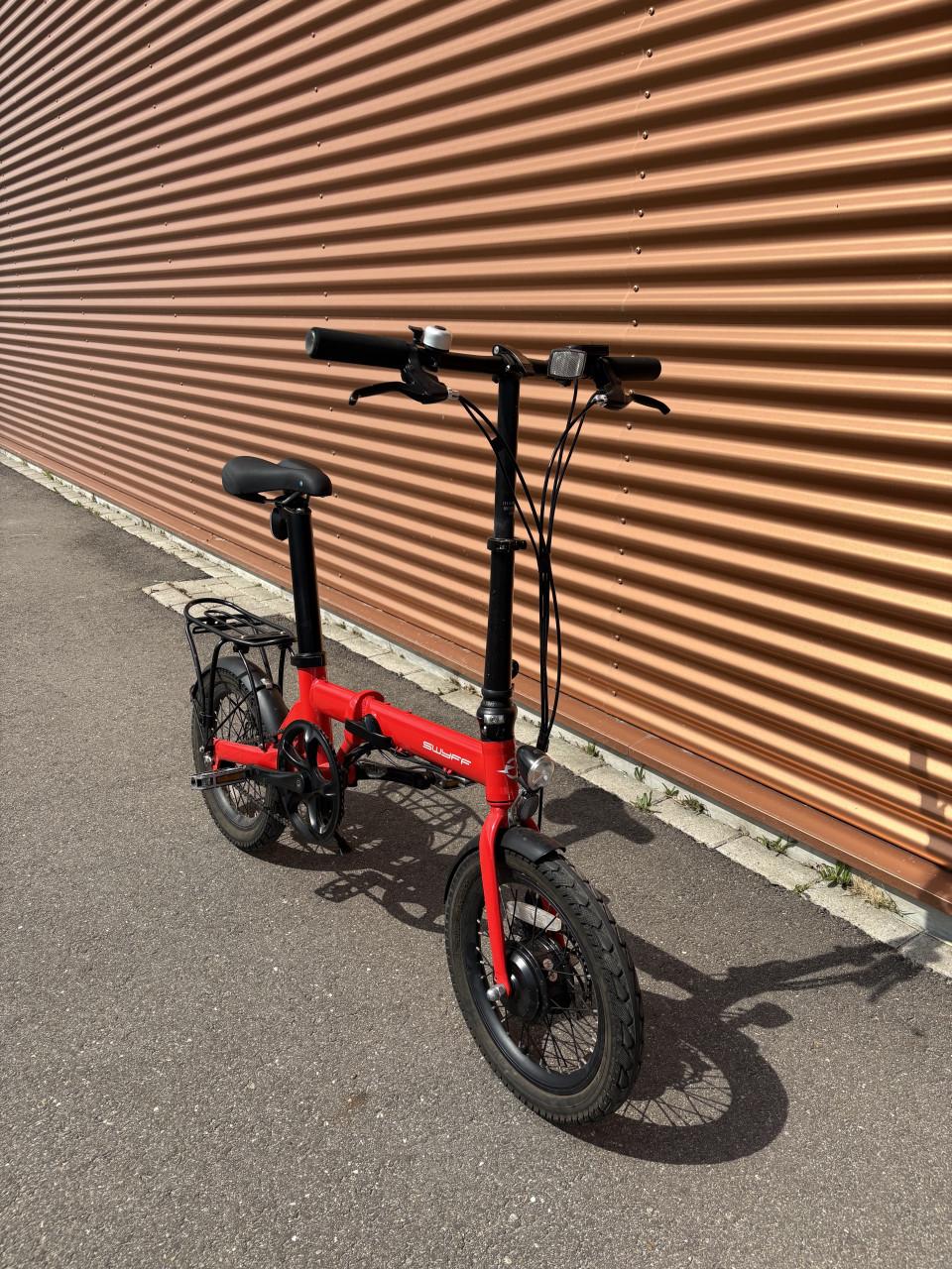 Nette swyff Aero 16 elektrische vouwfiets