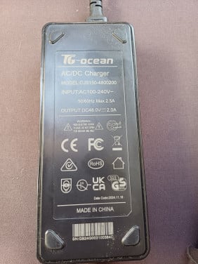 Oplader voor elektrische fiets