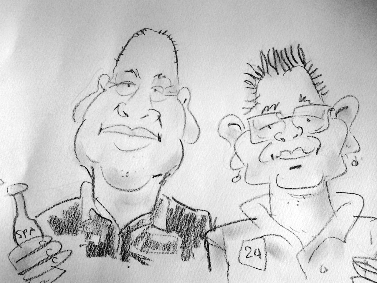 Leuk voor uw feest: laat karikaturen tekenen!