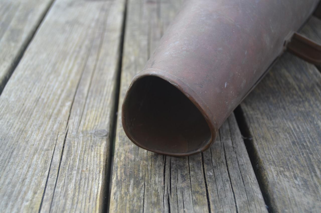 Koperen scheepstoeter / roeptoeter, handig dezer dagen!!