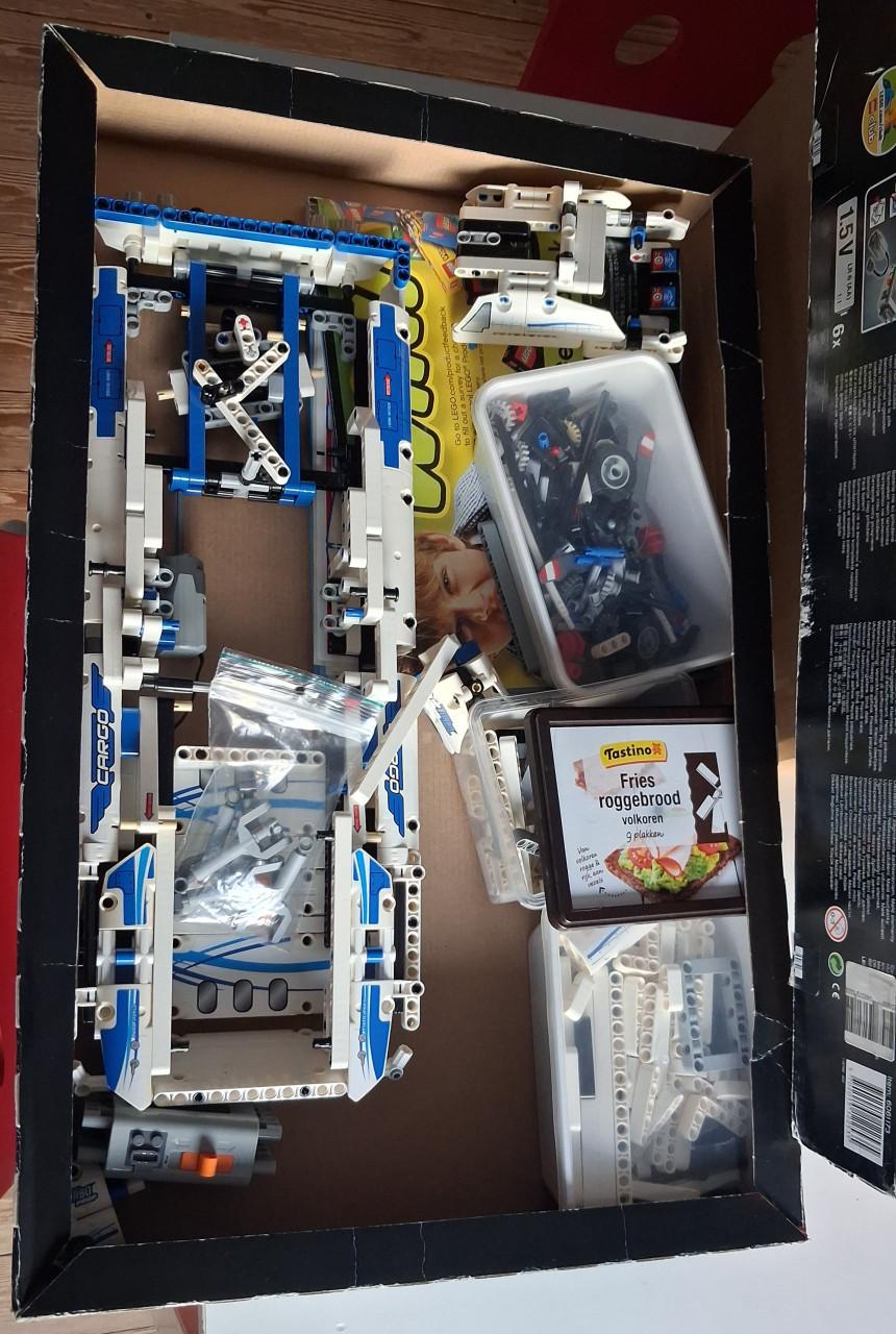 Lego vrachtvliegtuig