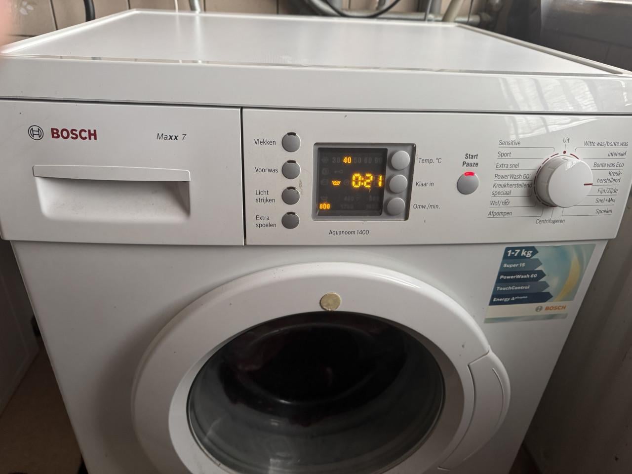 Te koop aangeboden wasmachine Bosch