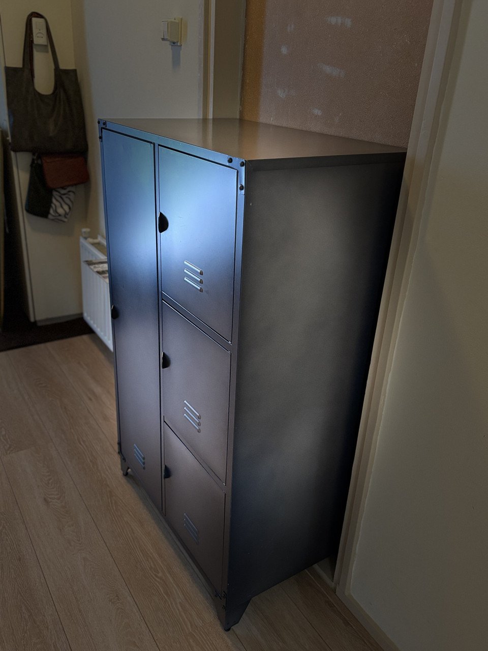 Vintagelook Lockerkast 121,5x75x45,5