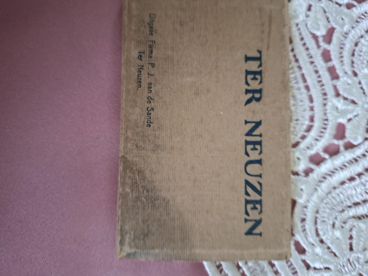 Mapje met mini kaartjes van Terneuzen